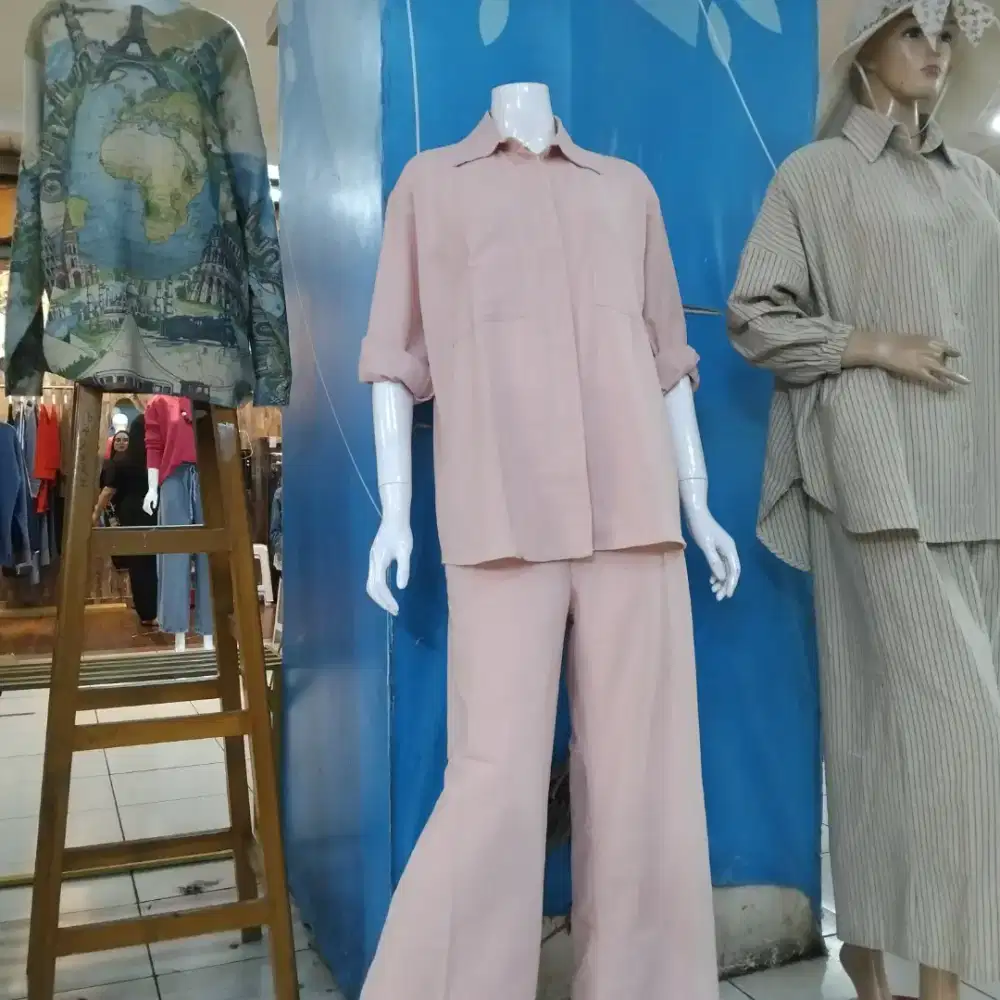 Di jual stelan celana bahan katun