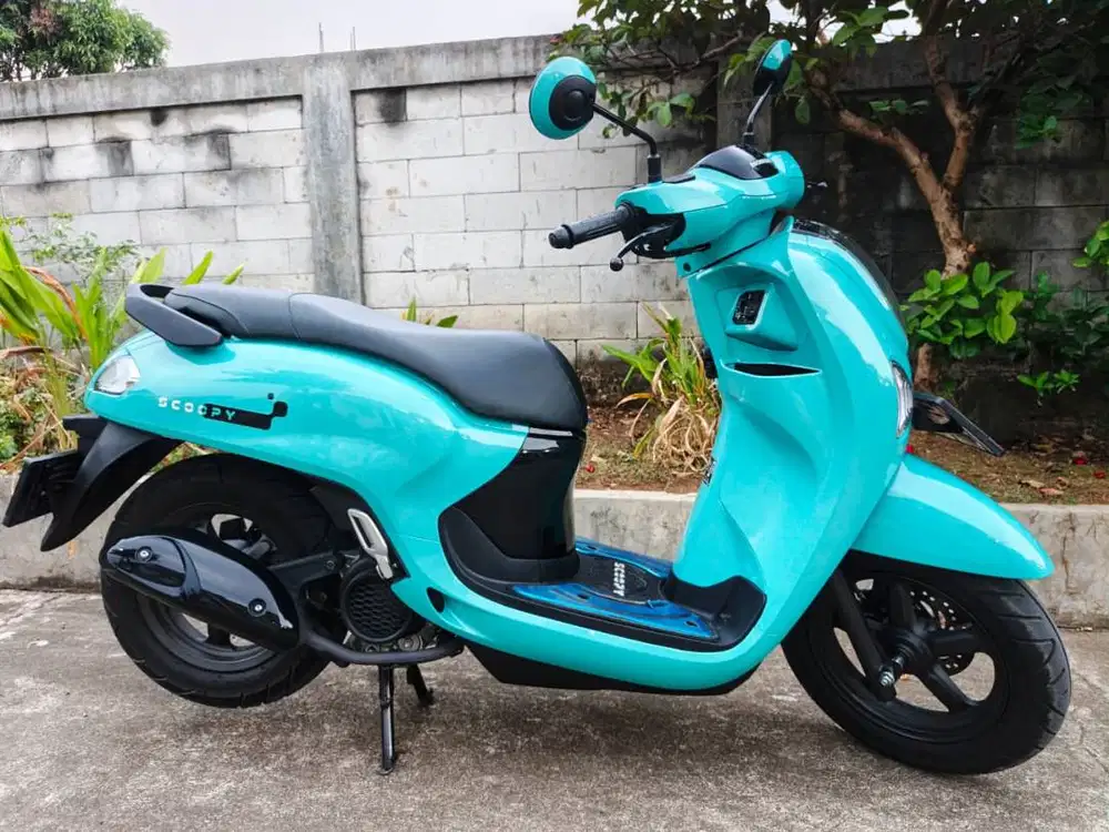 Honda Scoopy 2026 Biru Langit Mulus Istimewa Pajak Hidup Lengkap