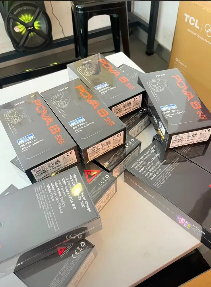 TECNO POVA 8 ( READYY PROMO CICILAN DAN TUKER TAMBAH )