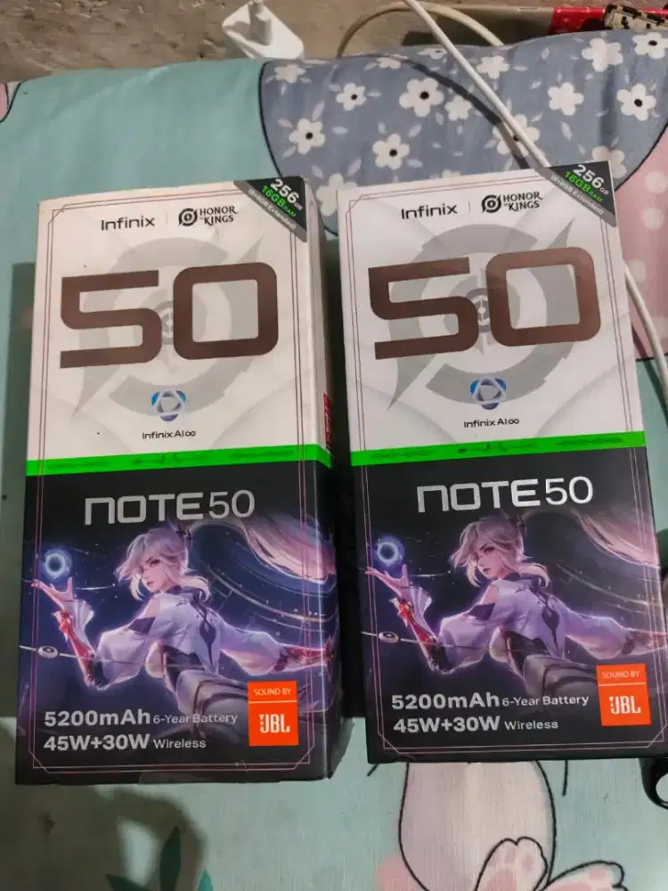 Infinix note 50 8+8/256 fullset no minus muluss