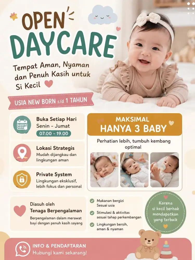 Jasa Penitipan anak ( daycare)
