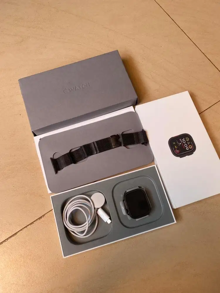 Apple watch ultra 2 49mm black titanium