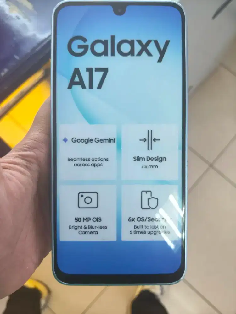 Cicilan hp Samsung A17 cuma pakai ktp aja