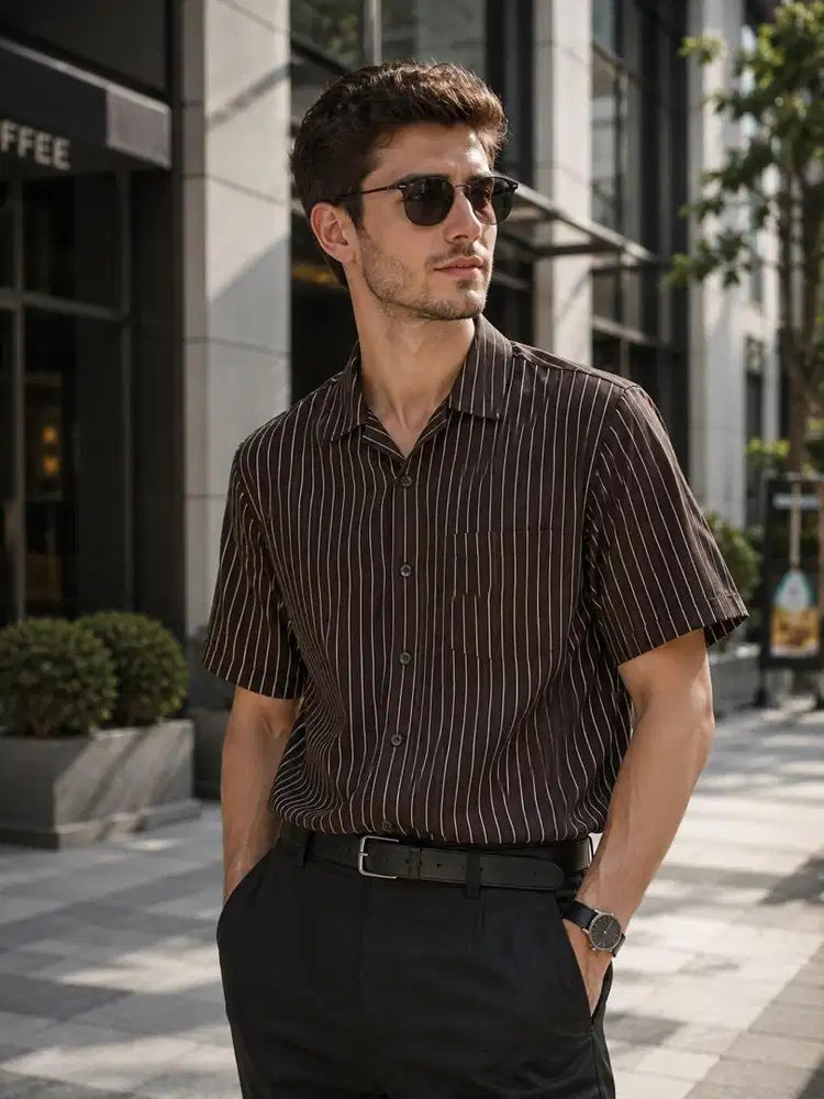 Kemeja The Executive Brown