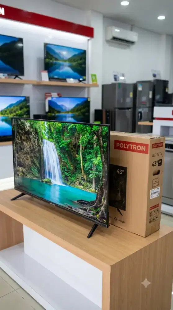 Kredit tv LED Polytron 43inch cicilan murah