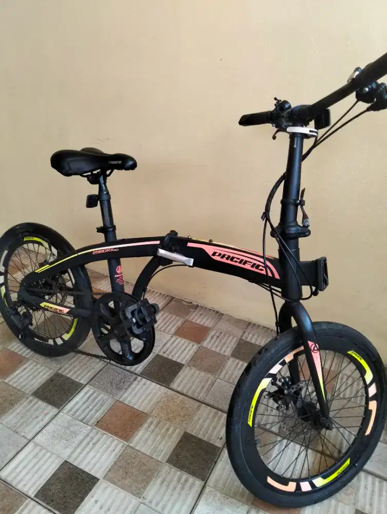 Sepeda lipat Pacifik 2980_Rx  ukuran 20 inc