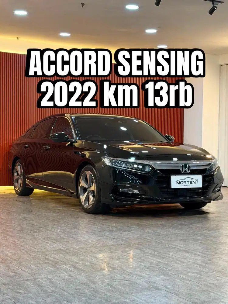 [km 13rb] Honda Accord 1.5 Turbo Sensing 2022