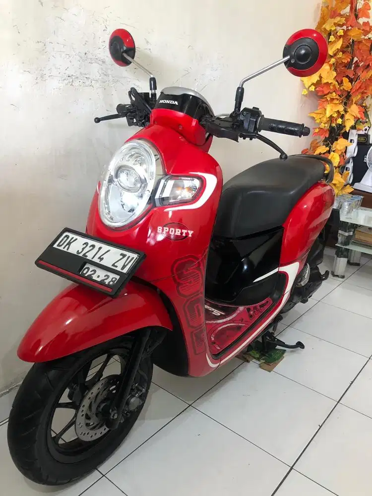 Honda Scoopy LED Th.2018 Red!!
