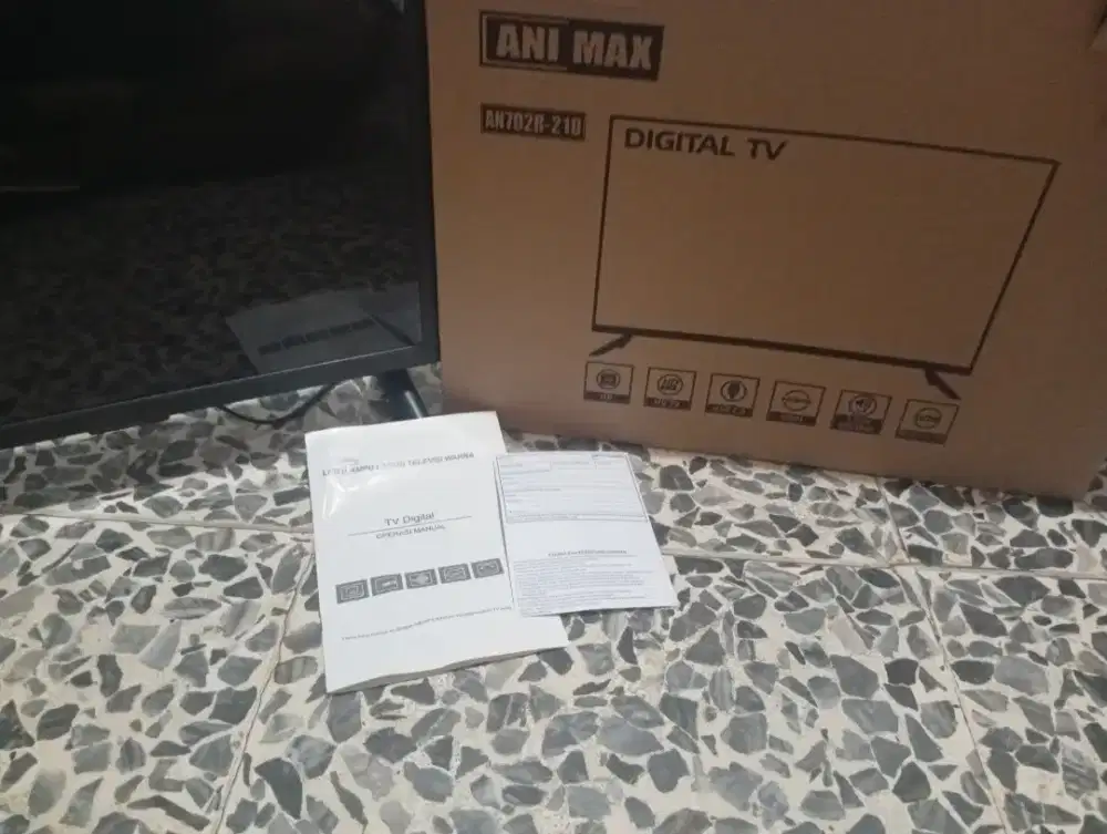 Jual tv animax 21inci