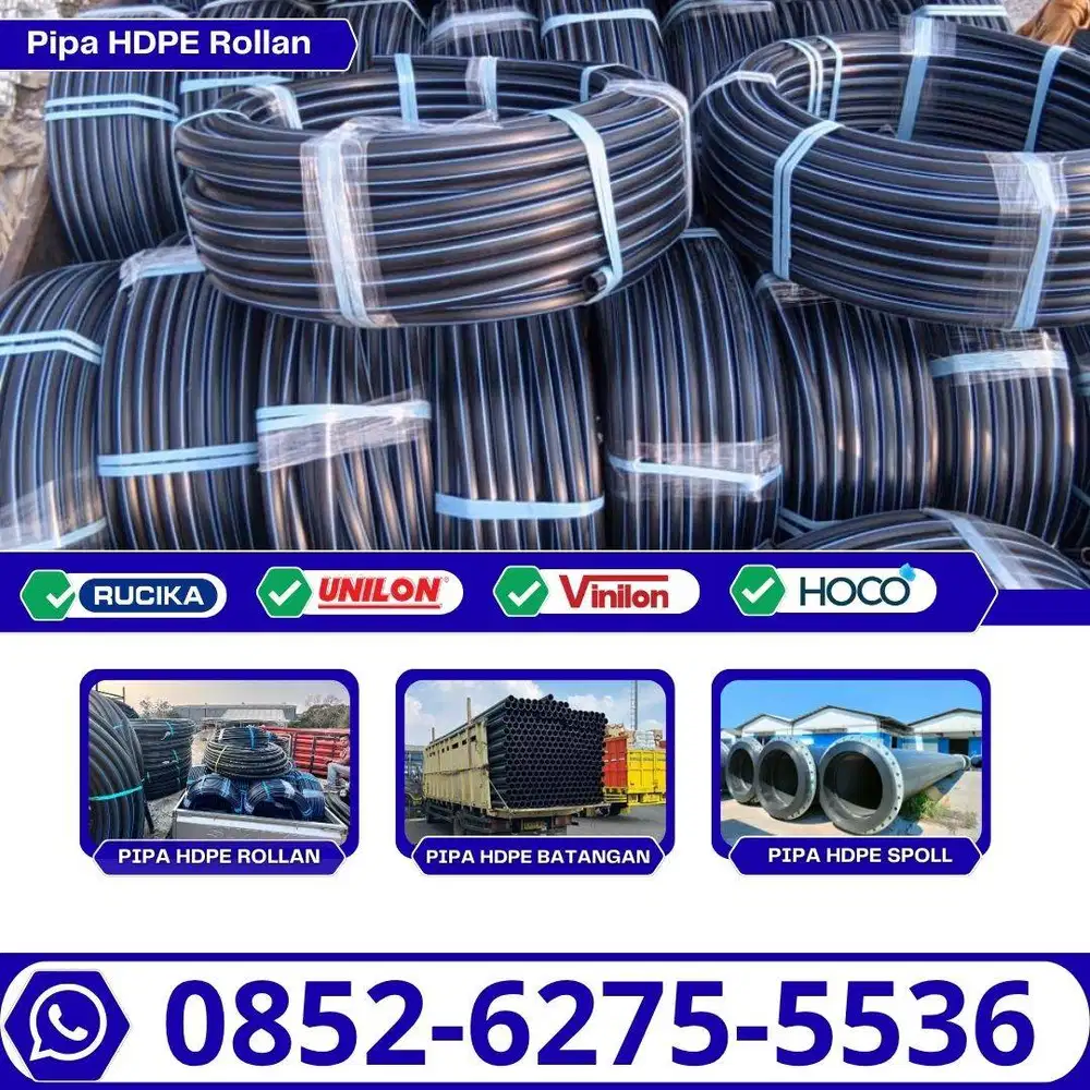 Pipa HDPE 25mm  3/4 Inch Roll (100meter)