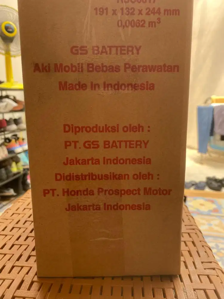 Aki GS utk brio, Mobilio. WRV, BRV, HRV