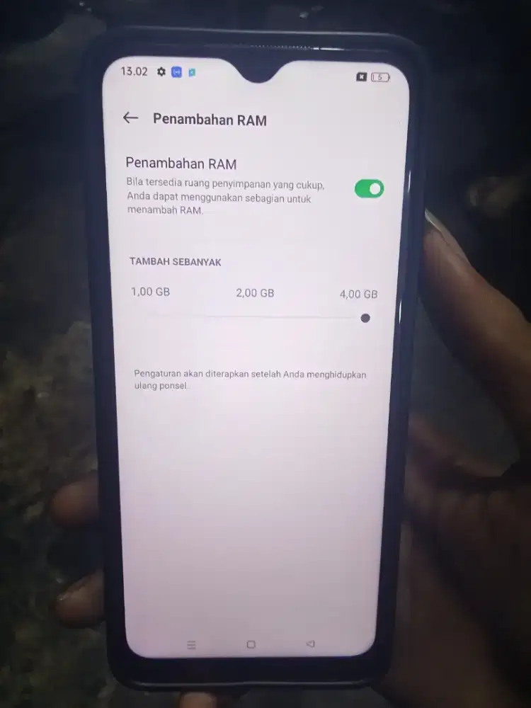 Oppo A17K ram 4+4/64gb