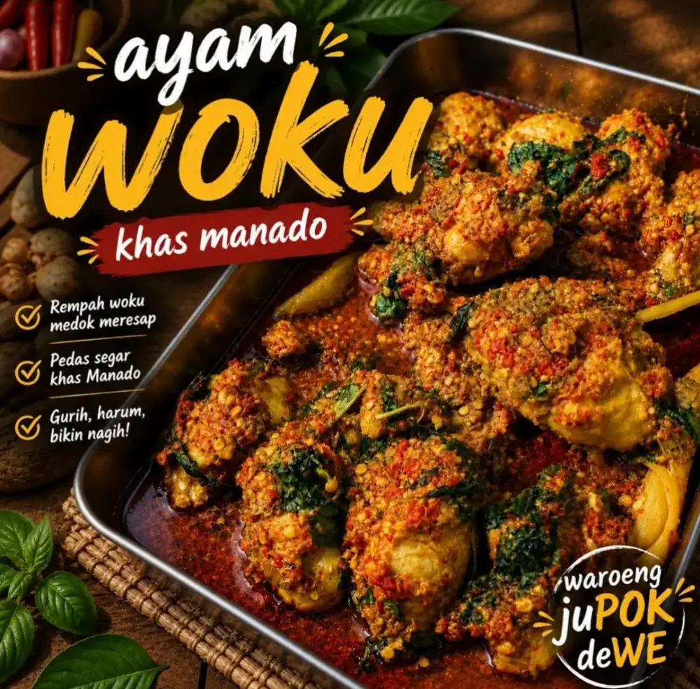 Ayam Woku khas Manado