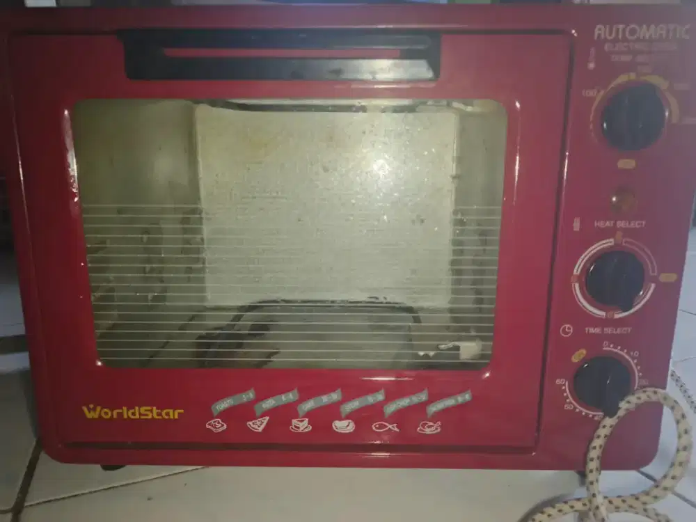 Oven Listrik WorldStar – Masih Normal, Siap Pakai