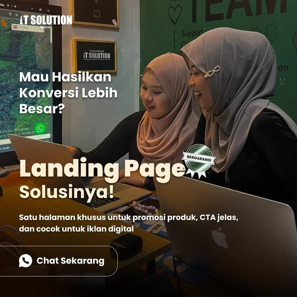 Pembuatan Landingpage Profesional dan Bergaransi
