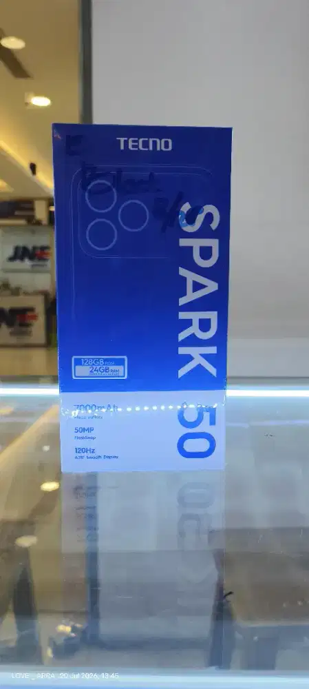 Tecno spark 50 8/128gb garansi resmi