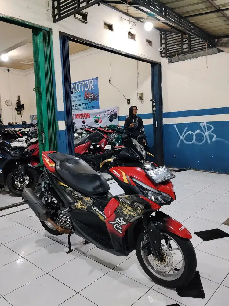 # DIJUAL YAMAHA AEROX NEW 155CC 2022 PAJAK ON