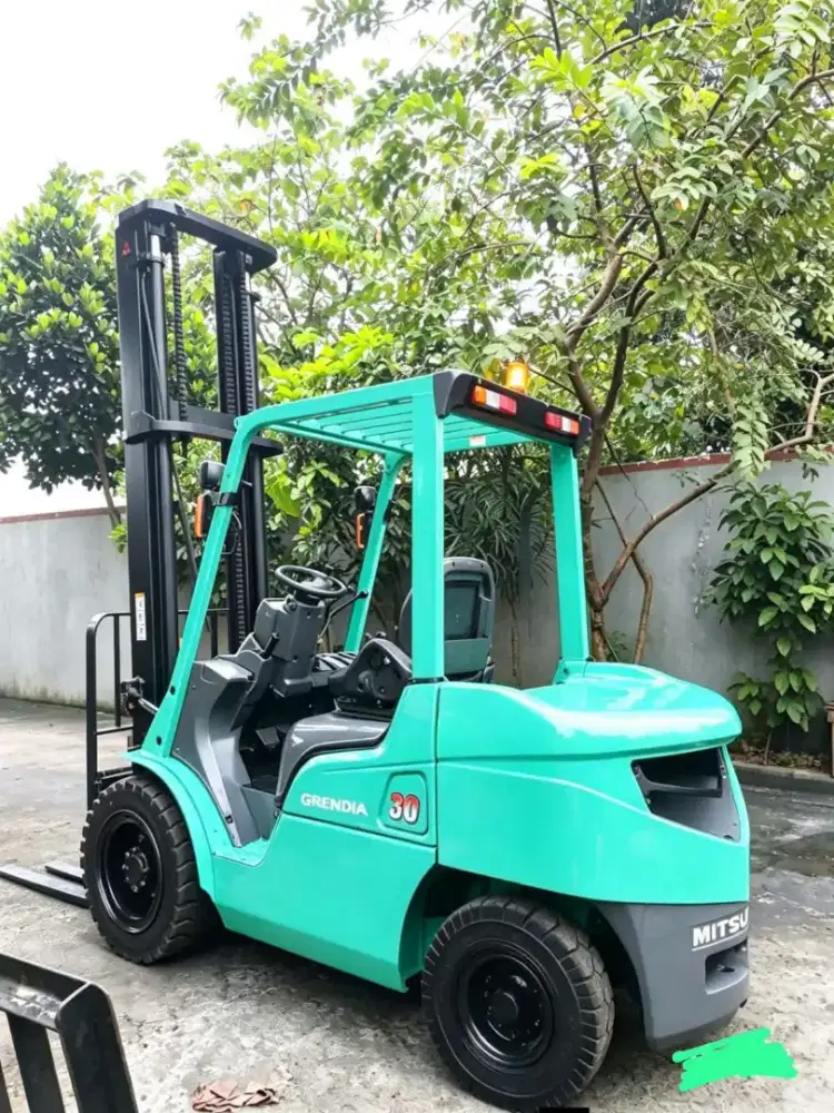 Forklift Mitsubishi 3 Ton,Manual,Tiang 4,5 Meter,Mesin S4S,Tahun 2020