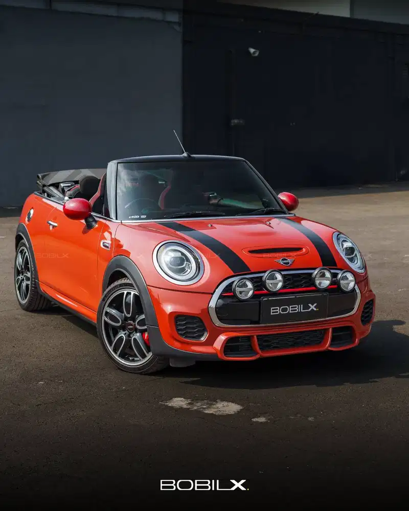 NIK 2019 MINI John Cooper Works Cabriolet Volcanic Orange
