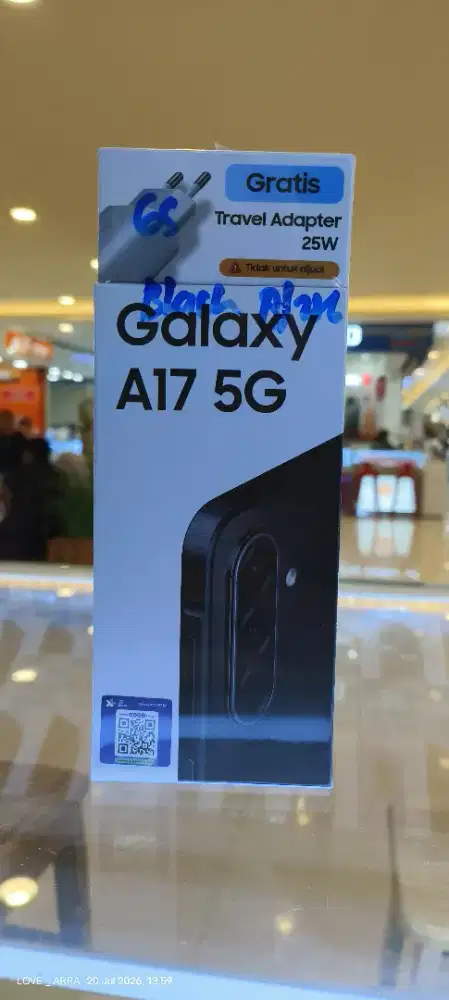 Samsung a17 5g 8/256gb garansi resmi