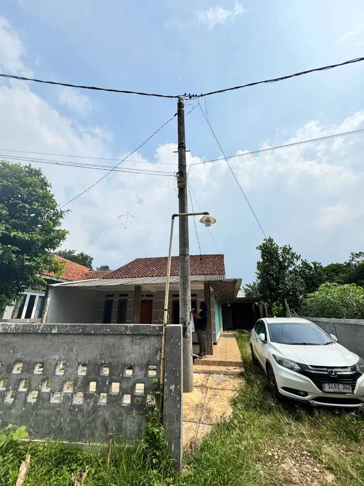 RUMAH SIAP HUNI DI BABAKAN GG PATUNG LELE, SUASANA ASRI AKSES MOBIL