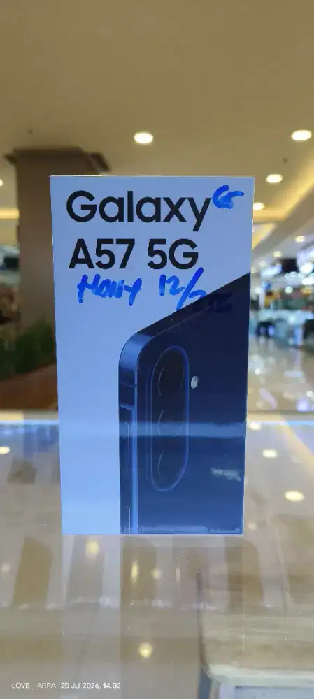 Samsung galaxy A57 12/256gb garansi resmi