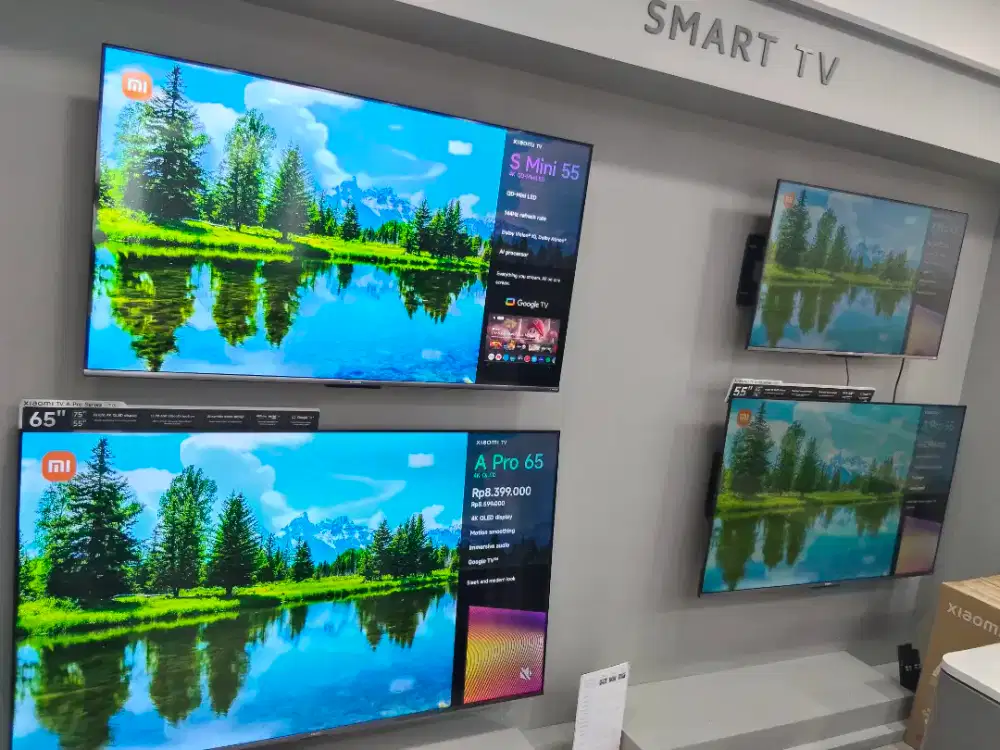 Ready Xiaomi google tv semua ukuran ready cicilan juga bisa tanpa DP