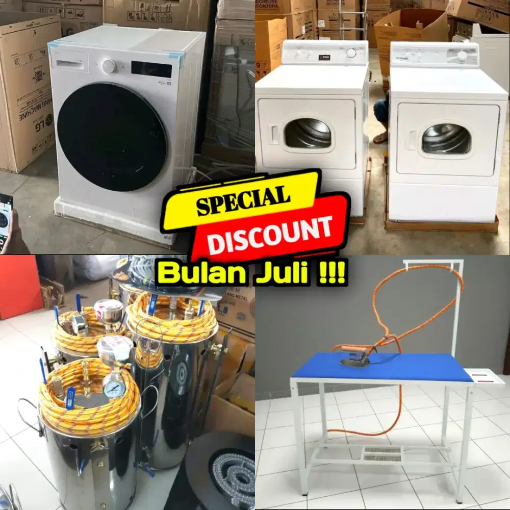DISKON SPESIAL II Paket Lengkap Usaha Laundry