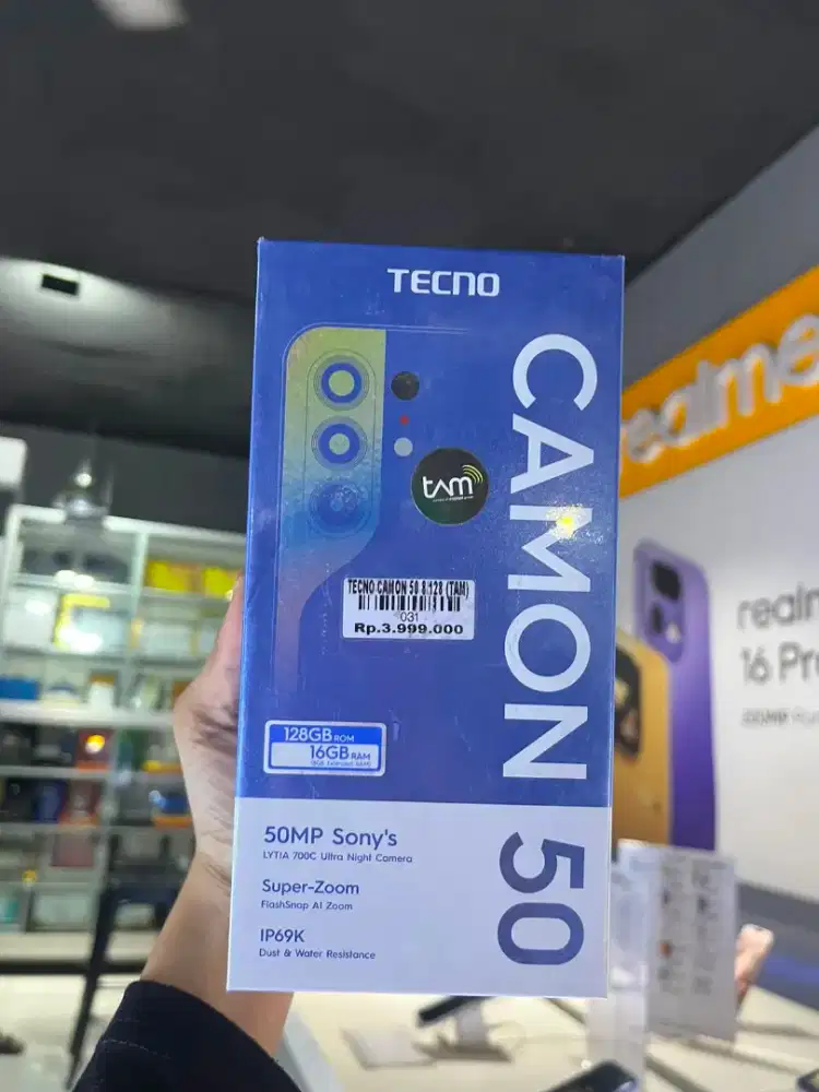 Tecno camon 50 8/128gb ATLANTIS DAHSYAT