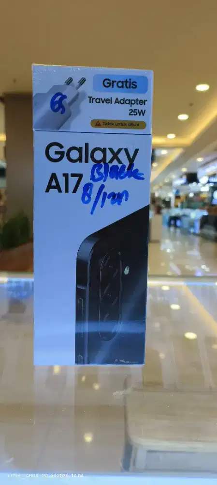 Samsung galaxy a17 4g 8/128gb garansi resmi