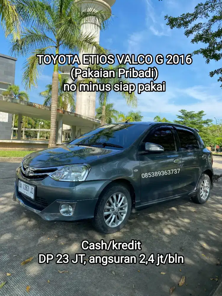 Toyota Etios Valco 1,2 G 2016