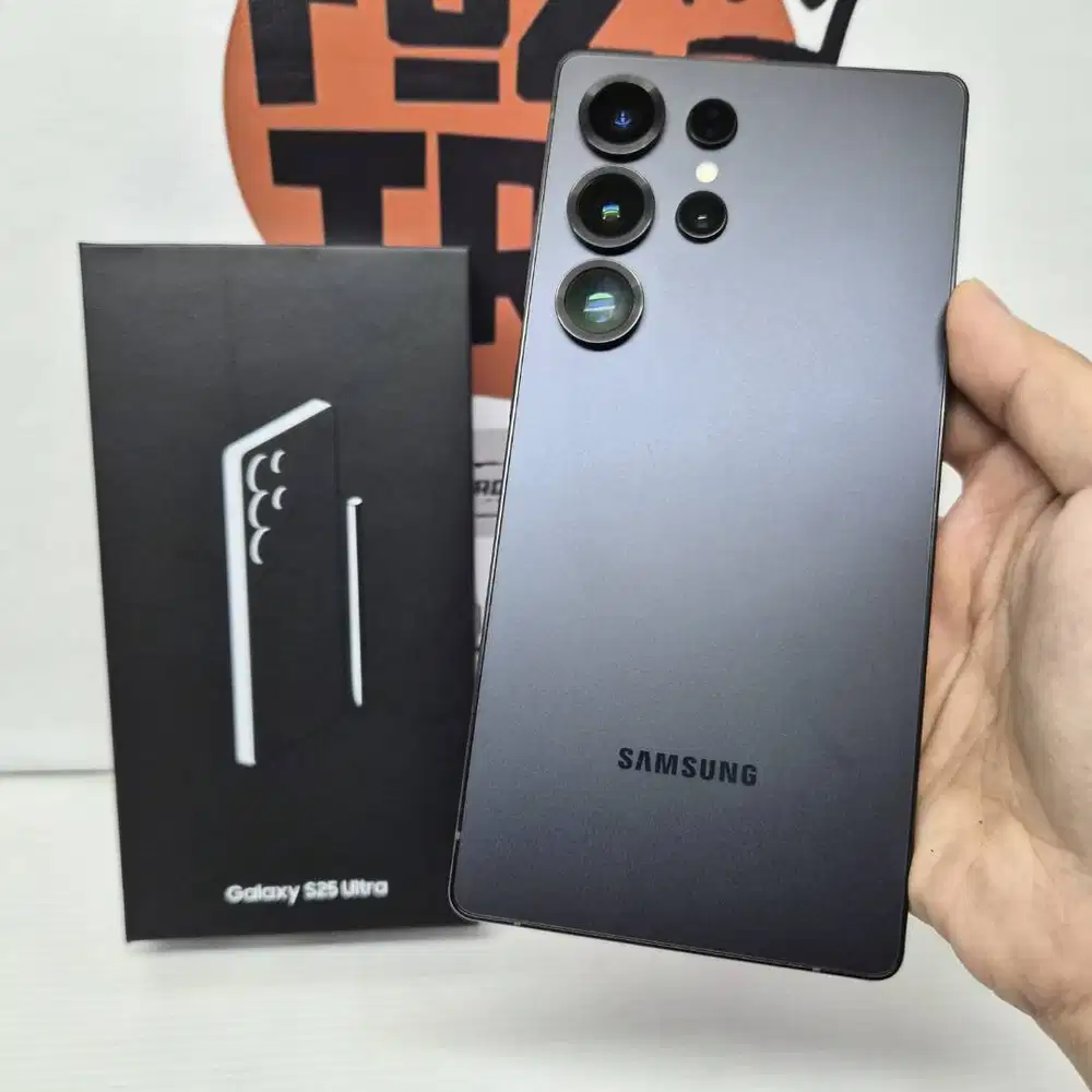 Samsung Galaxy S25 Ultra Limited JETT BLACK Mulus Fullset No MINUS EX