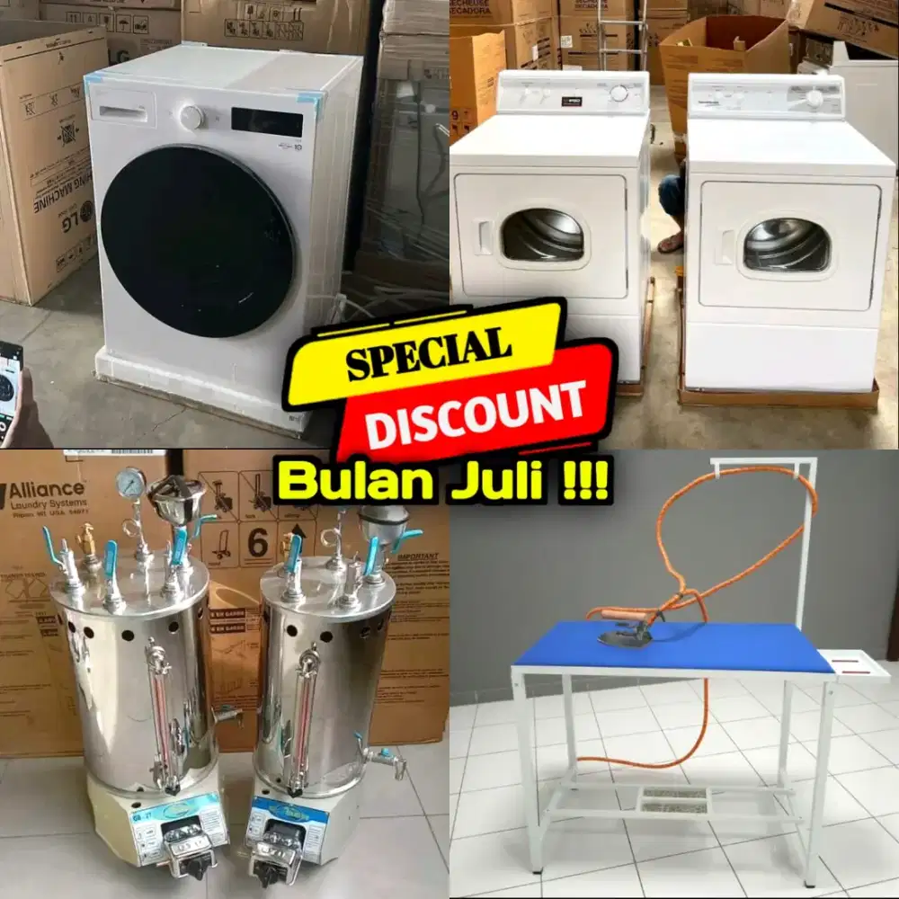 Mesin Laundry II Paket Lengkap Usaha Laundry