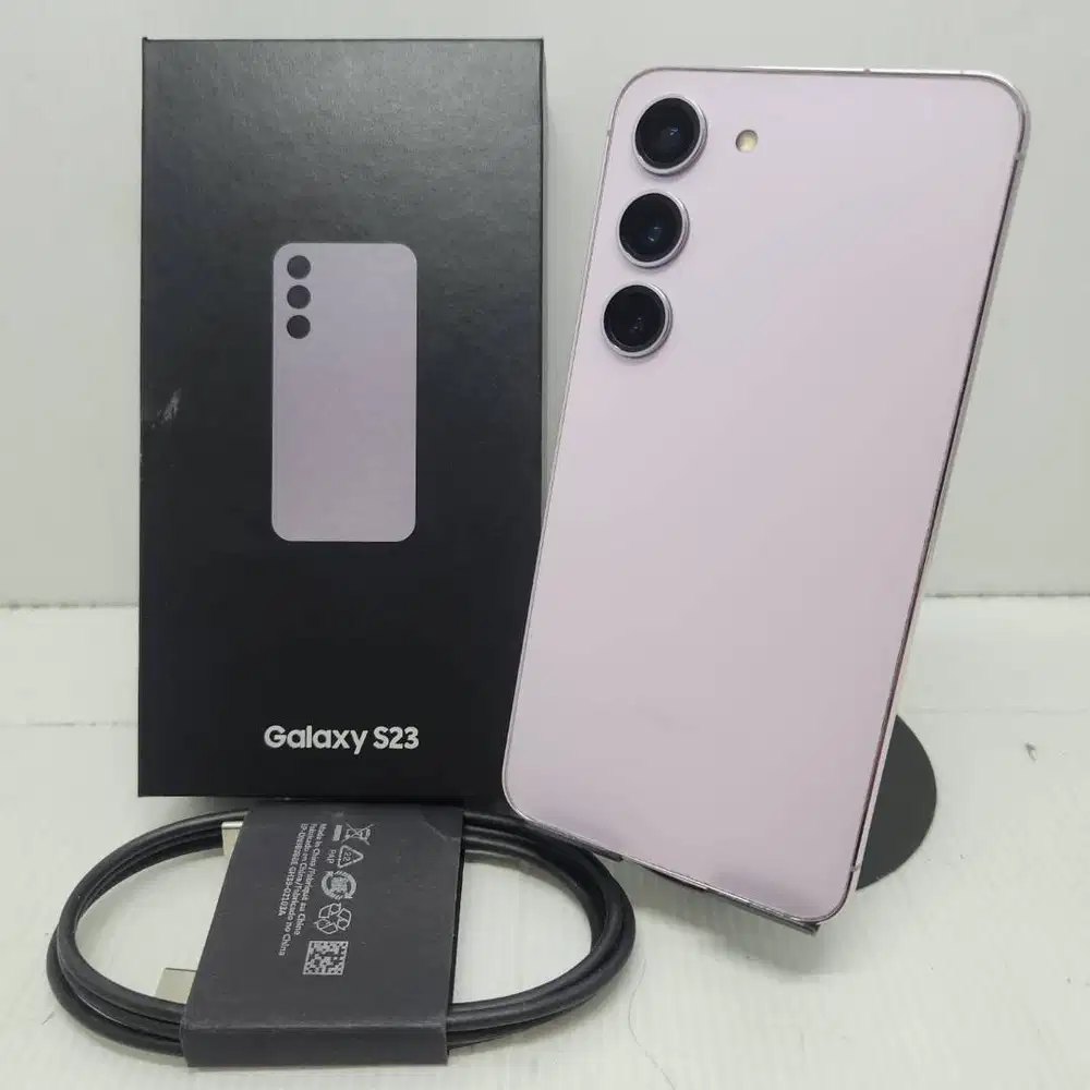 MULUS 99%! SAMSUNG GALAXY S23 5G 8/256 LAVENDER FAVORIT NO MINUS LENGK