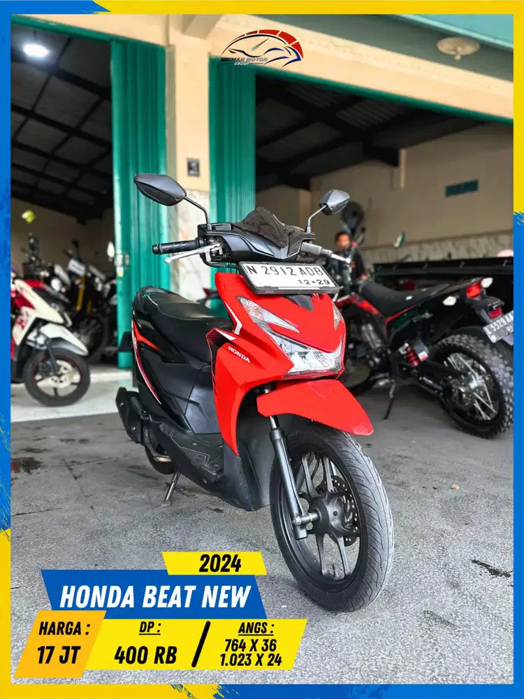 HONDA BEAT NEW 2024 GASSKEUN BOLOH HIKMAH MOTOR KEPUH MALANG