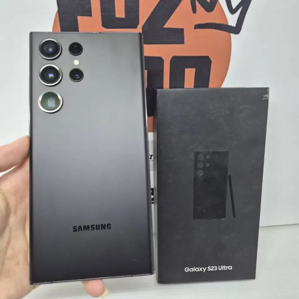 Samsung S23 Ultra Black 12/512GB FULLSET Mulus No Minus Ex Sein