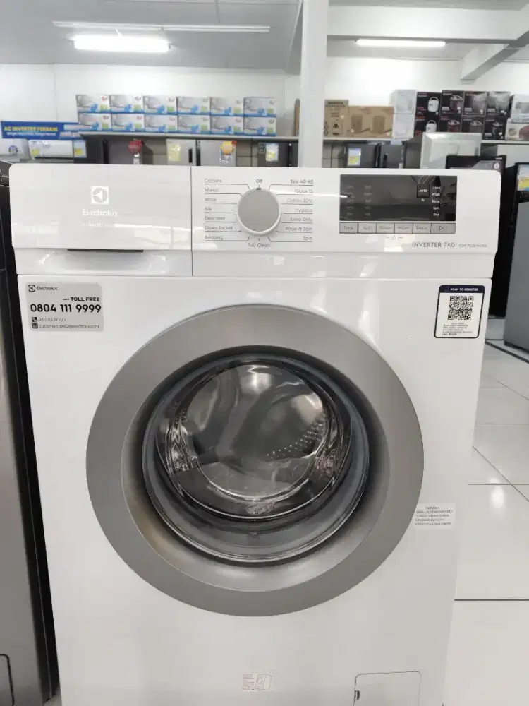 Mesin Cuci Electrolux 7KG cicilan bunga hingga 0% menggunakan Kredivo