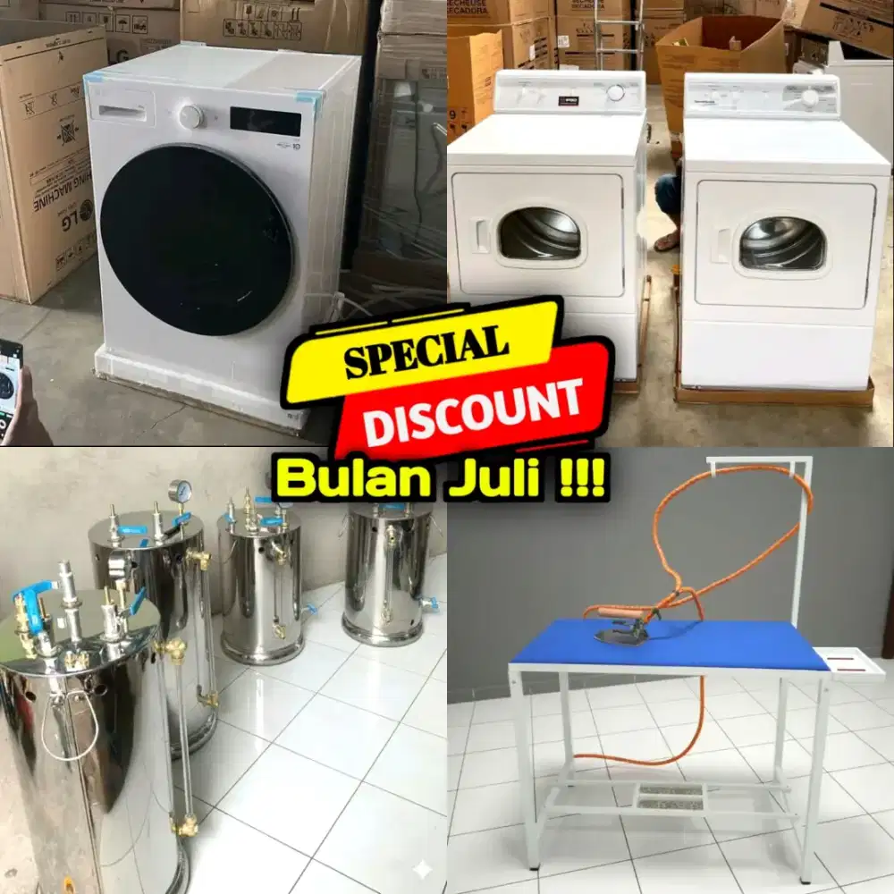 Mesin Laundry / Paket Lengkap Usaha Laundry