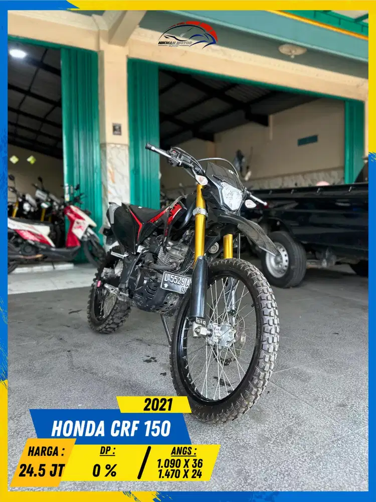 HONDA CRF 150 2021 PLAT L MURMER BOLOH HIKMAH MOTOR KEPUH MALANG