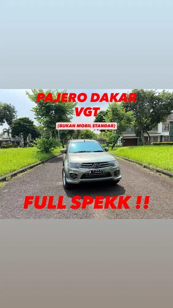 PAJERO SPORT DAKAR 2014 FULLSPEK !