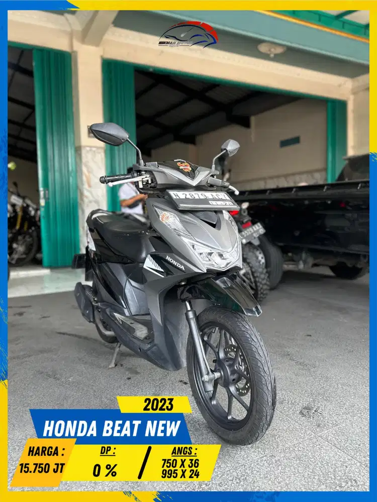 HONDA BEAT NEW 2023 BEKAS RASA BARU BOSSKU HIKMAH MOTOR KEPUH MALANG