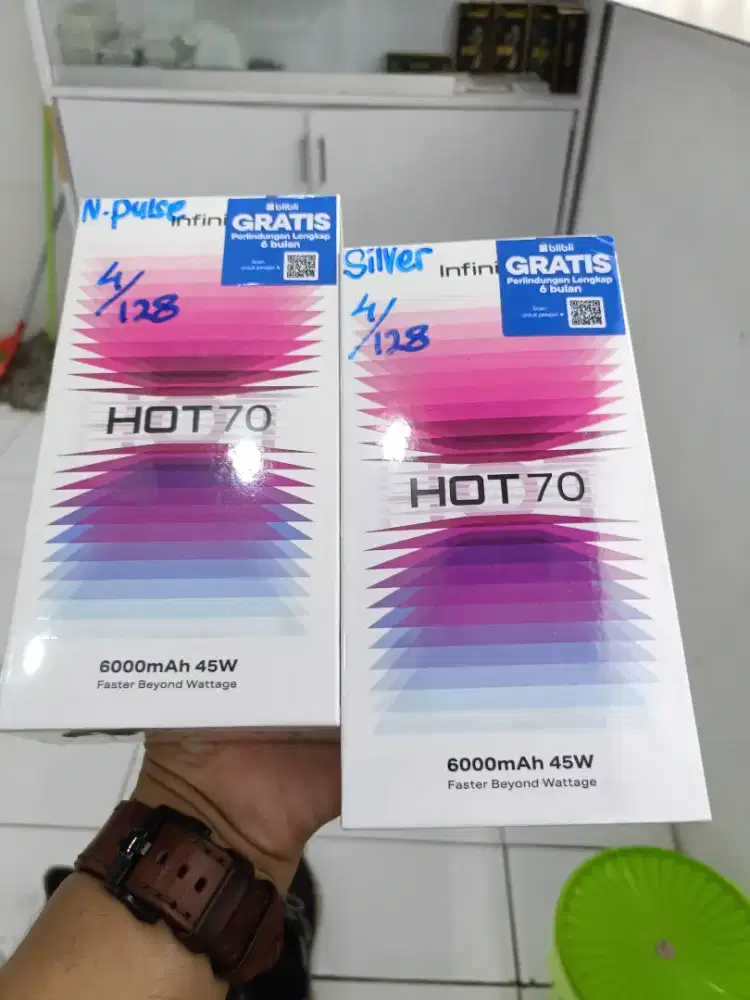Infinix hot 70 4/128 New segel