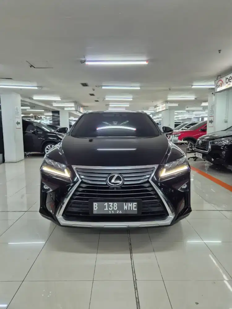 Lexus rx200t lux hitam 2016 low km full record lexus menteng