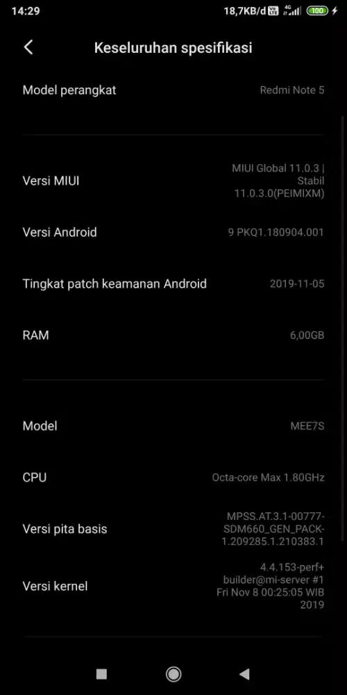 Redmi not 5pro 6/64
