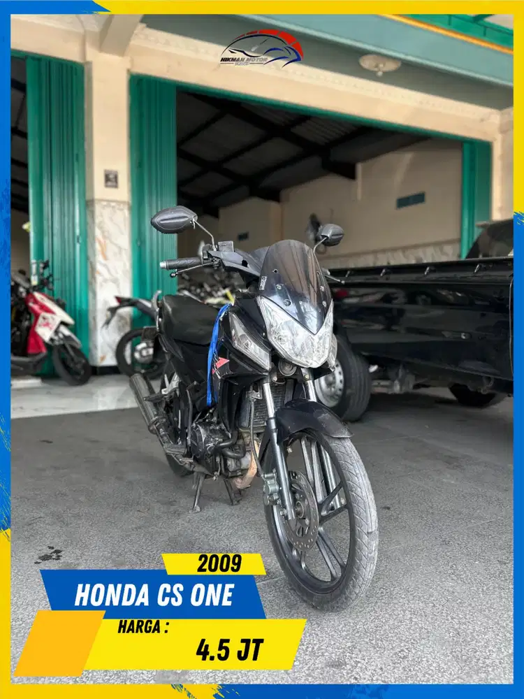 HONDA CS ONE 2009 PAJAK OFF MASZEHH HIKMAH MOTOR KEPUH MALANG