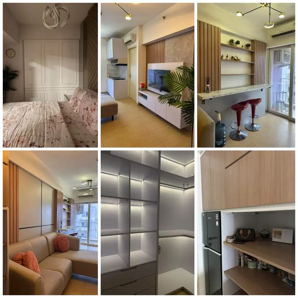 Dijual cepat Apartemen 2BR Full Furnish dekat bandara soekarno hatta