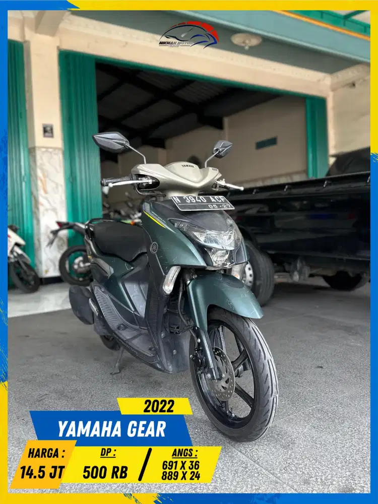 YAMAHA GEAR 2022 GASS POLL MASZEEHH HIKMAH MOTOR KEPUH MALANG