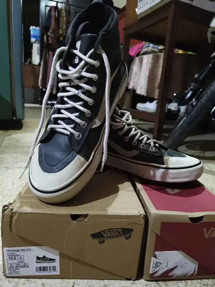 VANS SK8 HI MTE2 SCOTHGARD DARK GREEN SIZE 43/28 ORIGINAL LEGIT