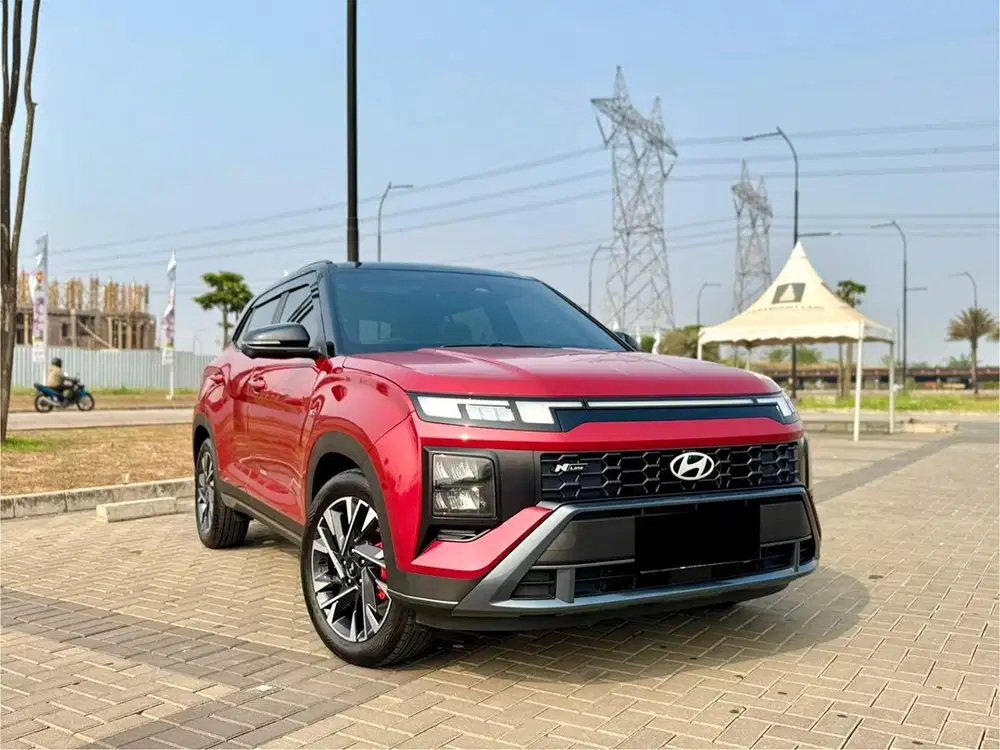 (KM 7 RIBU) Hyundai Creta Prime N-Line Merah Two tone 2025 GRESS