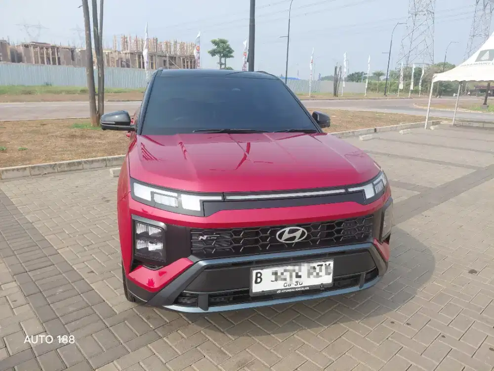 (LOW KM) HYUNDAI CRETA N LINE MERAH TWO TONE TAHUN 2025 (Non Turbo)